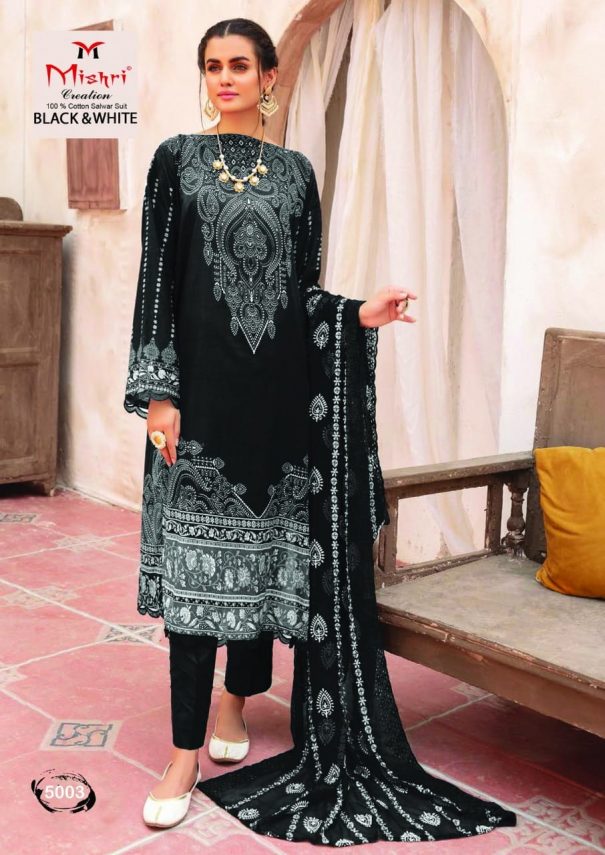 MISHRI CREATION BLACK & WHITE-5 - Image 7