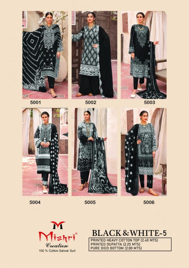 MISHRI CREATION BLACK & WHITE-5