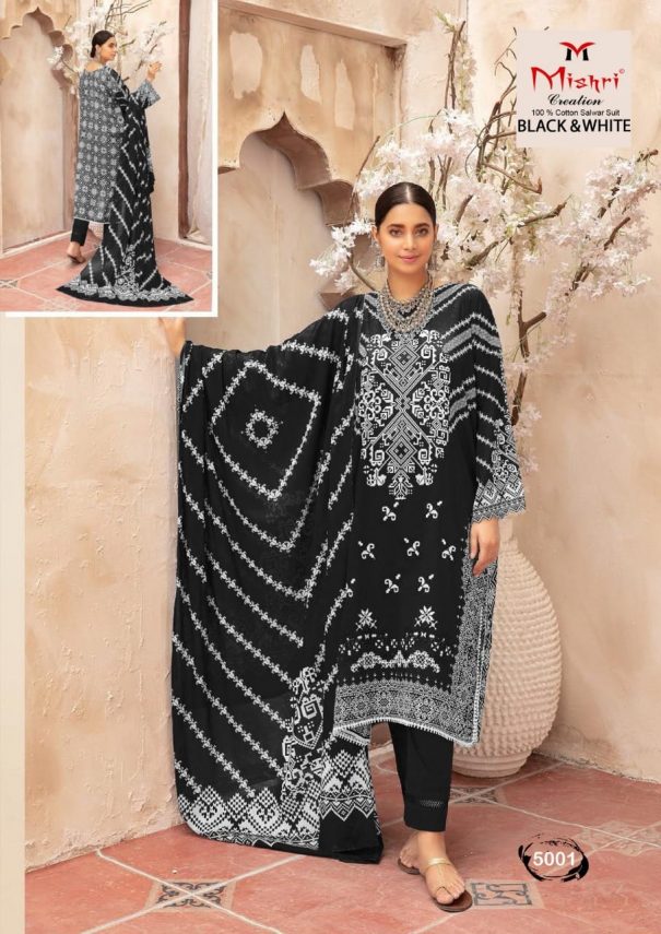 MISHRI CREATION BLACK & WHITE-5 - Image 2